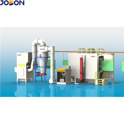 PVC automata fülke monociklon kétlépcsős helyreállító rendszerrel